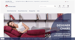Desktop Screenshot of poltrone-italia.com